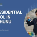 Student performing science experiment at Mira International School, top residential school in Jhunjhunu